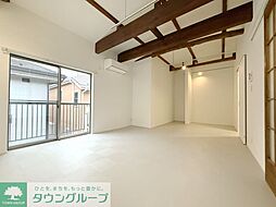 京王線 西調布駅 徒歩17分の賃貸アパート 2階1LDKのリビング/ダイニング