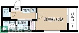 JR総武線 吉祥寺駅 徒歩7分の賃貸マンション 3階1Kの間取り