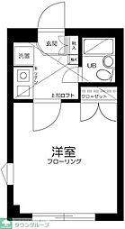 上北沢JAコーポ 1Kの間取図画像