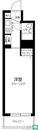 ドム雪ケ谷大塚 2階1Kの間取り