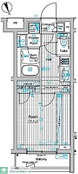 ブライズ西馬込ドゥエ 1Kの間取図画像