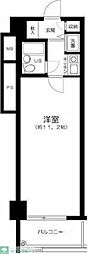 ストーク武蔵小山 1Kの間取図画像
