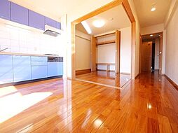 JR横浜線 古淵駅 徒歩1分の賃貸マンション 3階1DKのリビング/ダイニング