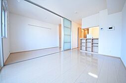 JR横浜線 矢部駅 徒歩9分の賃貸アパート 2階1LDKのリビング/ダイニング