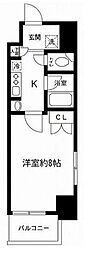 N-flats町田 1Kの間取図画像