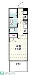 ストーンアイランド相模大野 1Kの間取図画像