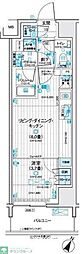 デュオステージ相模大野 1LDKの間取図画像