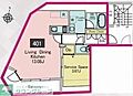 FABRIC中井due Residence4階20.0万円