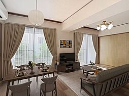 アトラス・モリト 102 1階3LDKのリビング/ダイニング