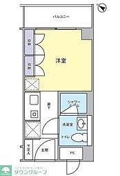 menoca myogadani 10階1Kの間取り