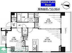 ステージファースト新宿西落合 2LDKの間取図画像