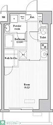 レジデンス北大塚 1Kの間取図画像