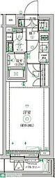 C′estjoli中野新橋residence 1Kの間取図画像