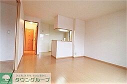 サニーフィールド　B 101 1階2LDKのリビング/ダイニング