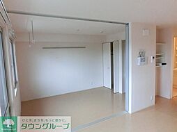 ハウス四季 201 2階2LDKのリビング/ダイニング