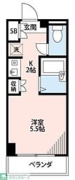 間取図画像 1K