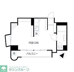 JR総武線 西荻窪駅 徒歩10分の賃貸マンション 7階1DKの間取り
