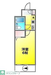 センチュリーヒデ 1Kの間取図画像