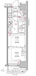 クレイシアＩＤＺ川崎 5階2Kの間取り