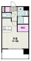 メゾン柳 ワンルームの間取図画像