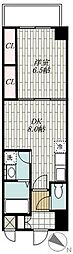 SOLARE横濱 1LDKの間取図画像