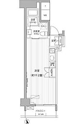 Ti-KAWASAKI ワンルームの間取図画像