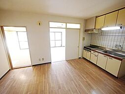 神木本町コスモマンション 206 2階3DKのリビング/ダイニング