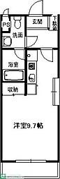 ゴールドウィン湘南 ワンルームの間取図画像