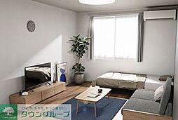 西武新宿線 東村山駅 徒歩13分の賃貸アパート 3階1Kのリビング/ダイニング