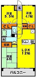 シャンボール志木 3LDKの間取図画像