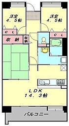 T'sgarden清瀬 3LDKの間取図画像