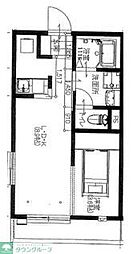 リブコート諏訪町 1LDKの間取図画像
