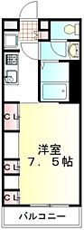 リブリ・上福岡2 1Kの間取図画像