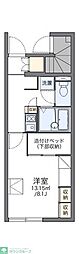 レオパレスアヴニール 1Kの間取図画像