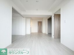 パークアクシス西大島コンフォートスクエア 14階3LDKのリビング/ダイニング