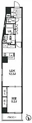 レピュア浅草 1LDKの間取図画像