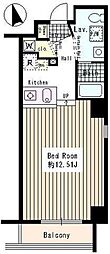 ハーテクトハウス 1Kの間取図画像