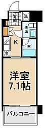 コンフォリア南砂町 1Kの間取図画像
