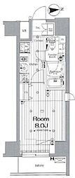 MAKESDesign森下 1Kの間取図画像