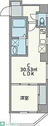 JUTOWERFRONT両国 1LDKの間取図画像