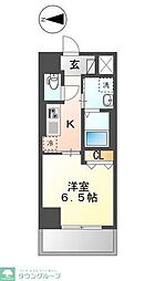VILLATREESIDE 1Kの間取図画像