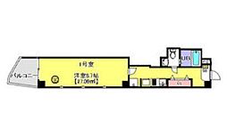 Ｖｅｓｓｅｌ 5階1Kの間取り