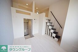 La Ciel II 1階ワンルームのリビング/ダイニング