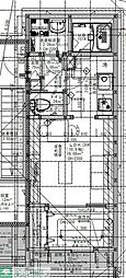 ミモザイズム五反野 1LDKの間取図画像