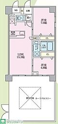東京スカイツリー・業平1丁目計画 2LDKの間取図画像