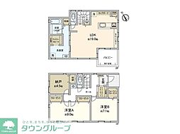 岩戸南3丁目戸建 3LDKの間取り