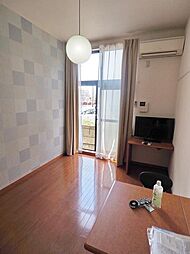 レオパレスレコルト 205 2階1Kのリビング/ダイニング