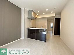 （仮称）調布市国領町4丁目新築アパート 201 2階1LDKのリビング/ダイニング