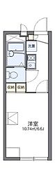 レオパレスレコルト 1Kの間取図画像