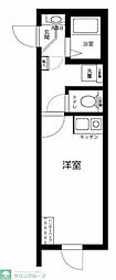 マーレ上北沢 ワンルームの間取図画像